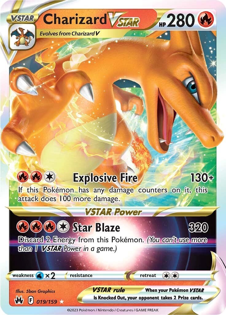Charizard VSTAR (019/159) [Sword & Shield: Crown Zenith] | Infinity Cards & Collectibles