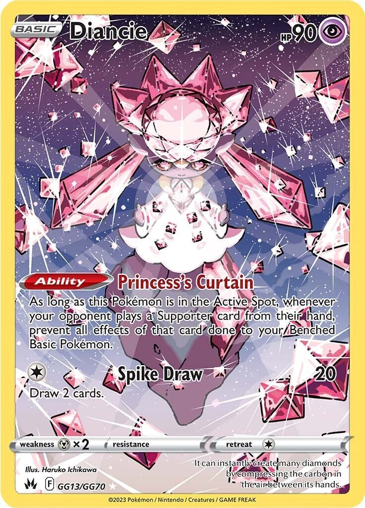 Diancie (GG13/GG70) [Sword & Shield: Crown Zenith] | Infinity Cards & Collectibles