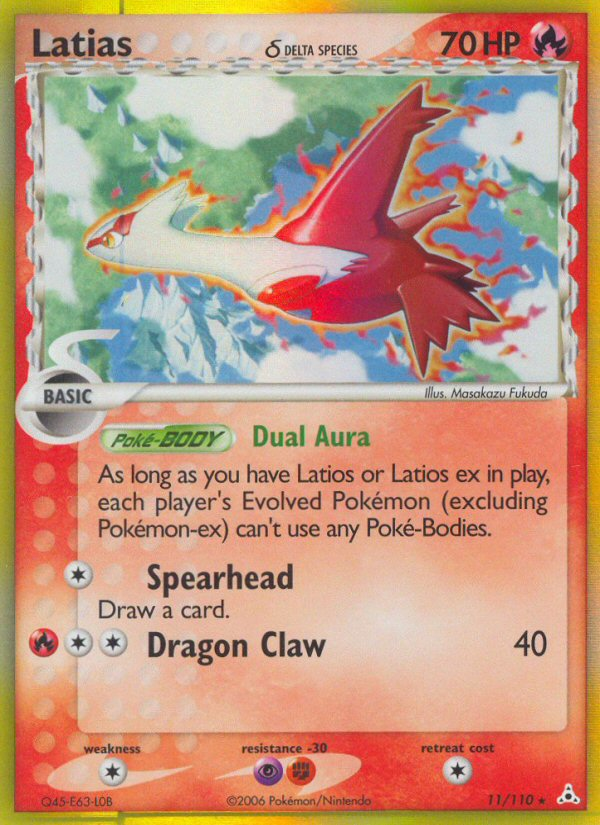 Latias (11/110) (Delta Species) [EX: Holon Phantoms] | Infinity Cards & Collectibles