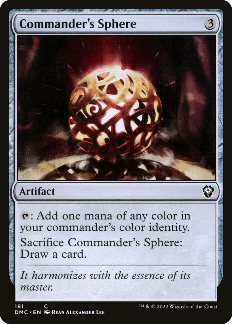 Commander's Sphere [Dominaria United Commander]