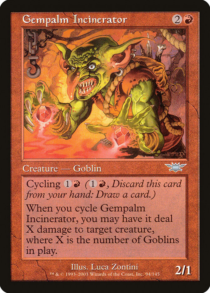 Gempalm Incinerator [Legions] | Infinity Cards & Collectibles