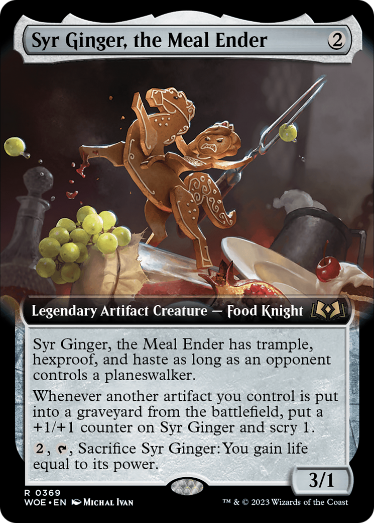 Syr Ginger, the Meal Ender (Extended Art) [Wilds of Eldraine] | Infinity Cards & Collectibles