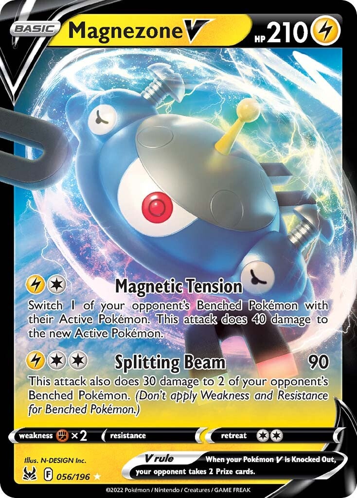 Magnezone V (056/196) [Sword & Shield: Lost Origin] | Infinity Cards & Collectibles