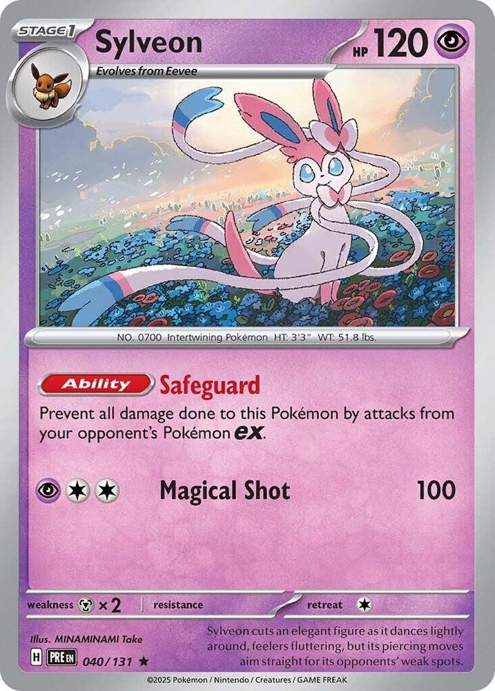 Sylveon (040/131) [Scarlet & Violet: Prismatic Evolutions] | Infinity Cards & Collectibles