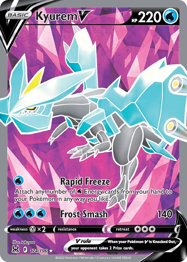 Kyurem V (174/196) [Sword & Shield: Lost Origin] | Infinity Cards & Collectibles