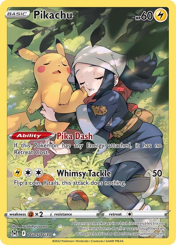 Pikachu (TG05/TG30) [Sword & Shield: Lost Origin] | Infinity Cards & Collectibles