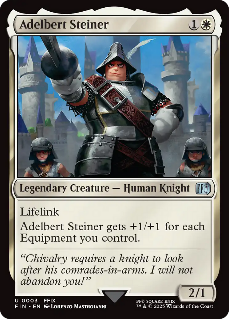 Adelbert Steiner [FINAL FANTASY] | Infinity Cards & Collectibles