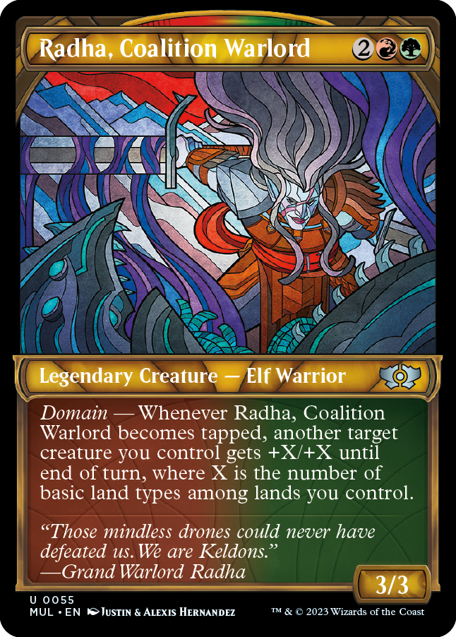 Radha, Coalition Warlord [Multiverse Legends] | Infinity Cards & Collectibles