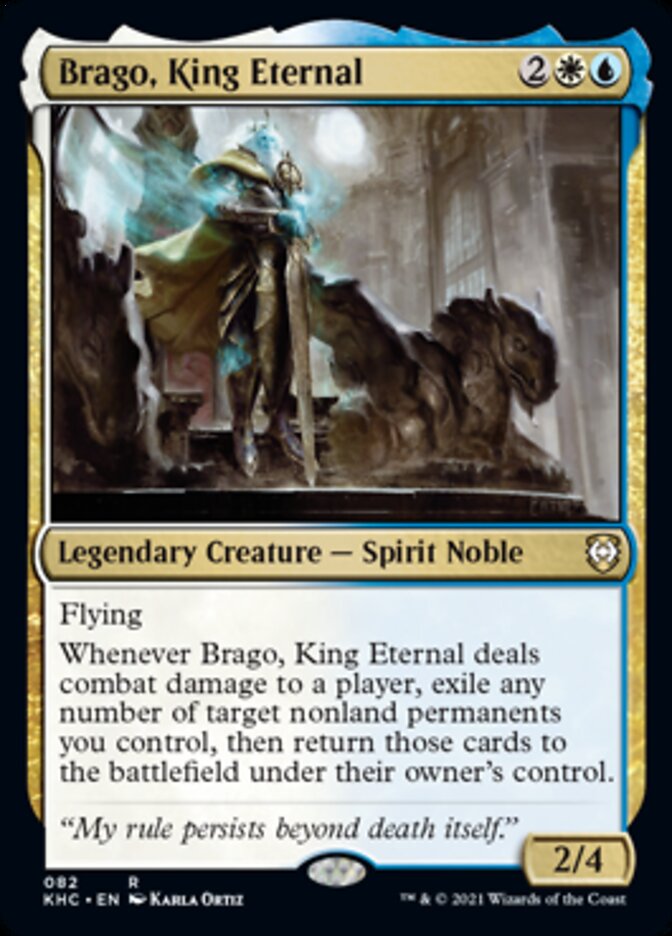 Brago, King Eternal [Kaldheim Commander] | Infinity Cards & Collectibles