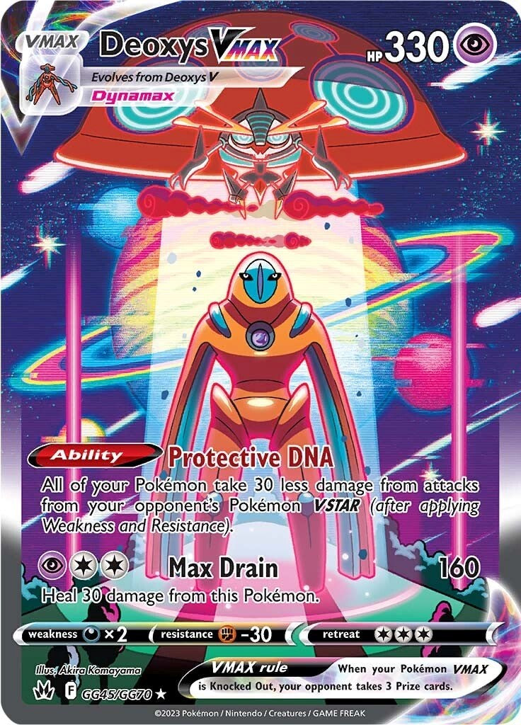 Deoxys VMAX (GG45/GG70) [Sword & Shield: Crown Zenith] | Infinity Cards & Collectibles