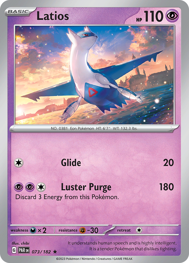 Latios (073/182) [Scarlet & Violet: Paradox Rift] | Infinity Cards & Collectibles
