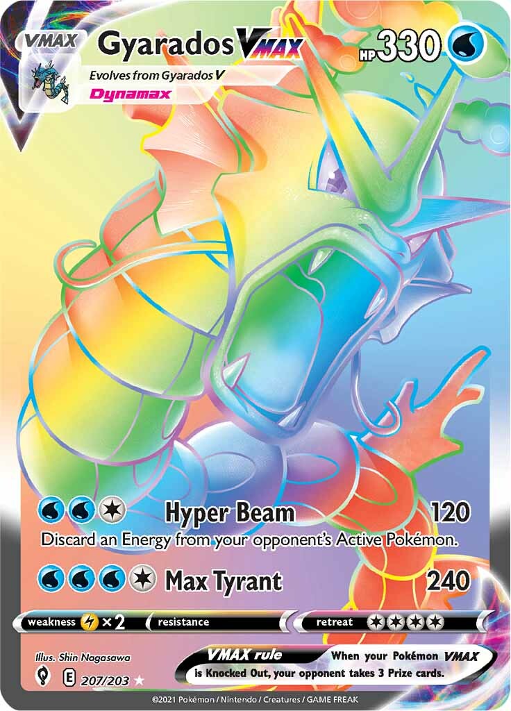 Gyarados VMAX (207/203) [Sword & Shield: Evolving Skies] | Infinity Cards & Collectibles
