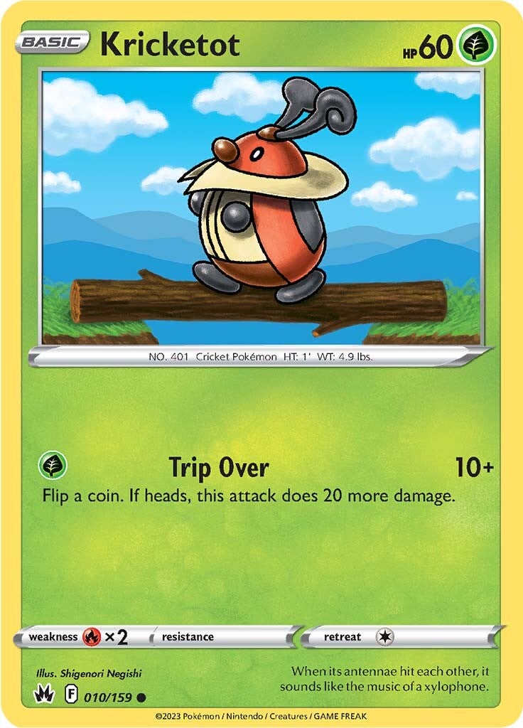 Kricketot (010/159) [Sword & Shield: Crown Zenith] | Infinity Cards & Collectibles