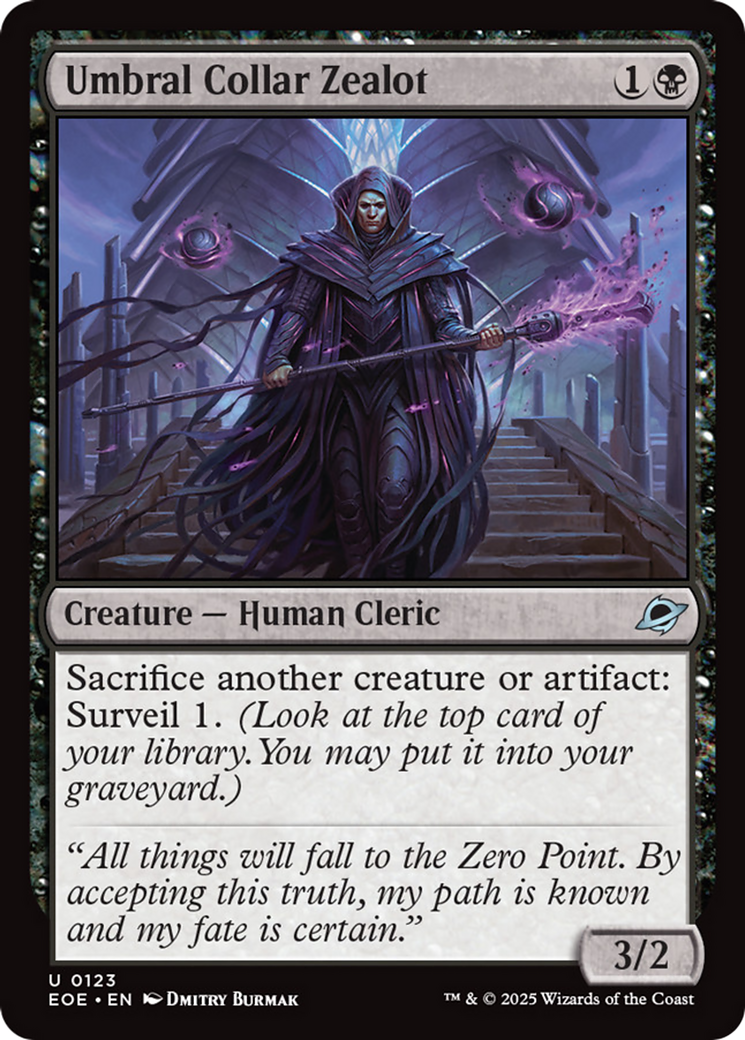 Umbral Collar Zealot [Edge of Eternities] | Infinity Cards & Collectibles