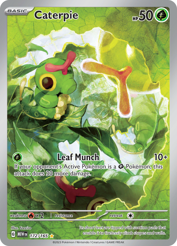 Caterpie (172/165) [Scarlet & Violet 151] | Infinity Cards & Collectibles