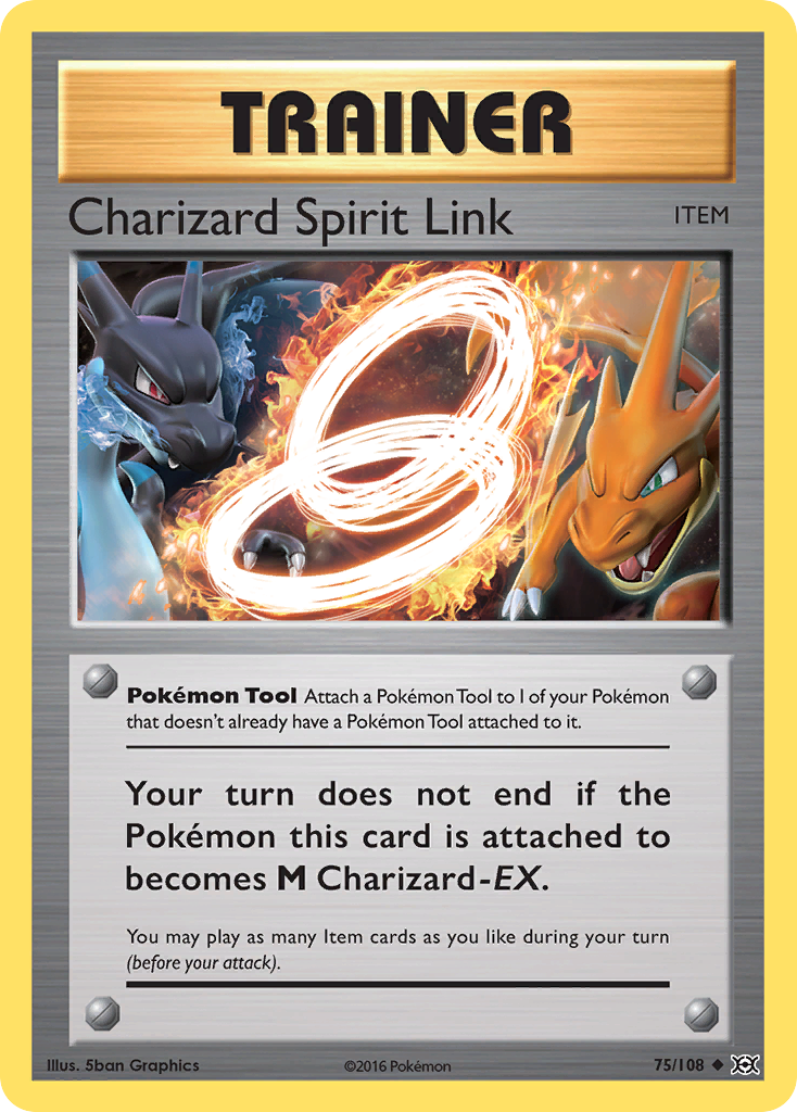 Charizard Spirit Link (75/108) [XY: Evolutions] | Infinity Cards & Collectibles