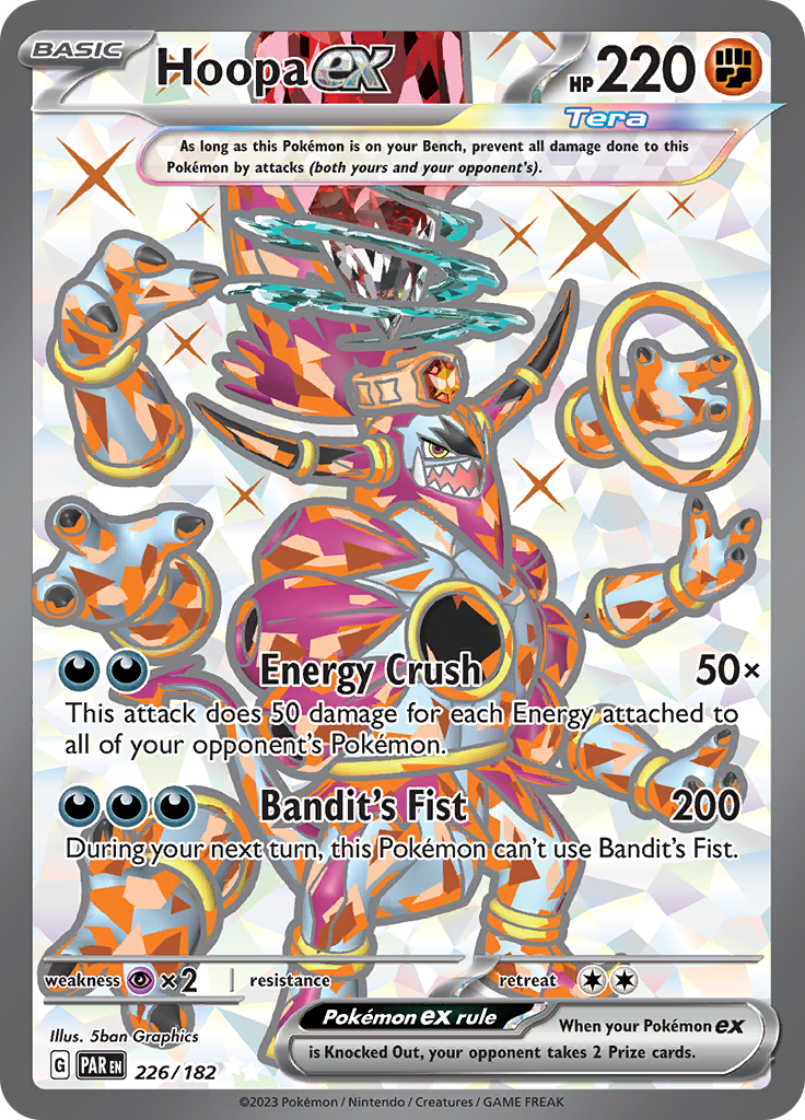 Hoopa ex (226/182) [Scarlet & Violet: Paradox Rift] | Infinity Cards & Collectibles
