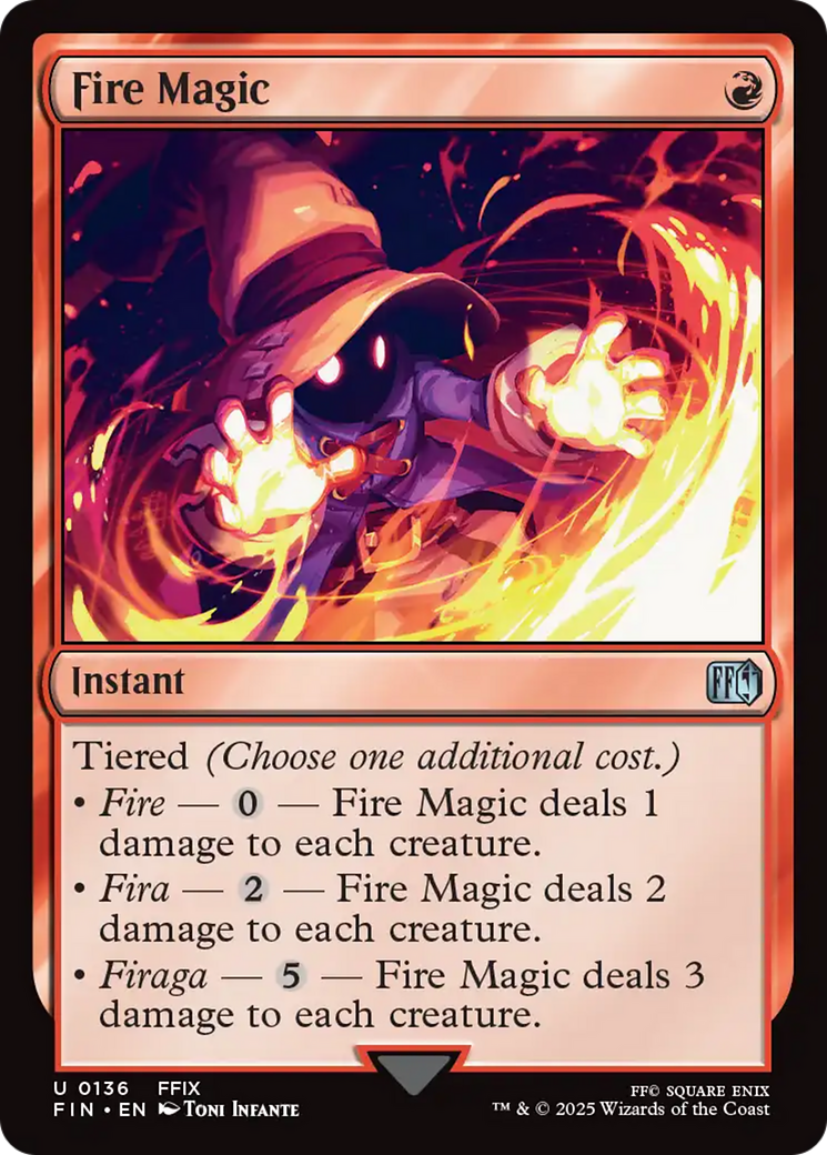 Fire Magic [FINAL FANTASY] | Infinity Cards & Collectibles
