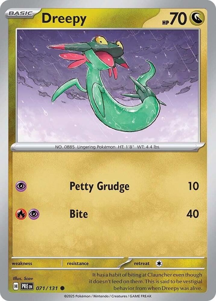 Dreepy (071/131) [Scarlet & Violet: Prismatic Evolutions] | Infinity Cards & Collectibles