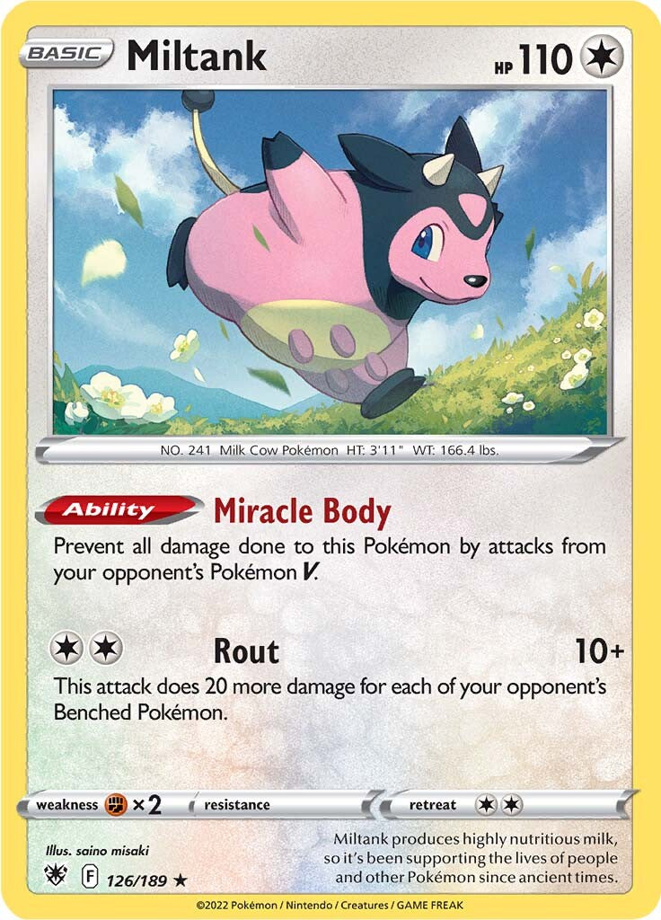 Miltank (126/189) [Sword & Shield: Astral Radiance] | Infinity Cards & Collectibles