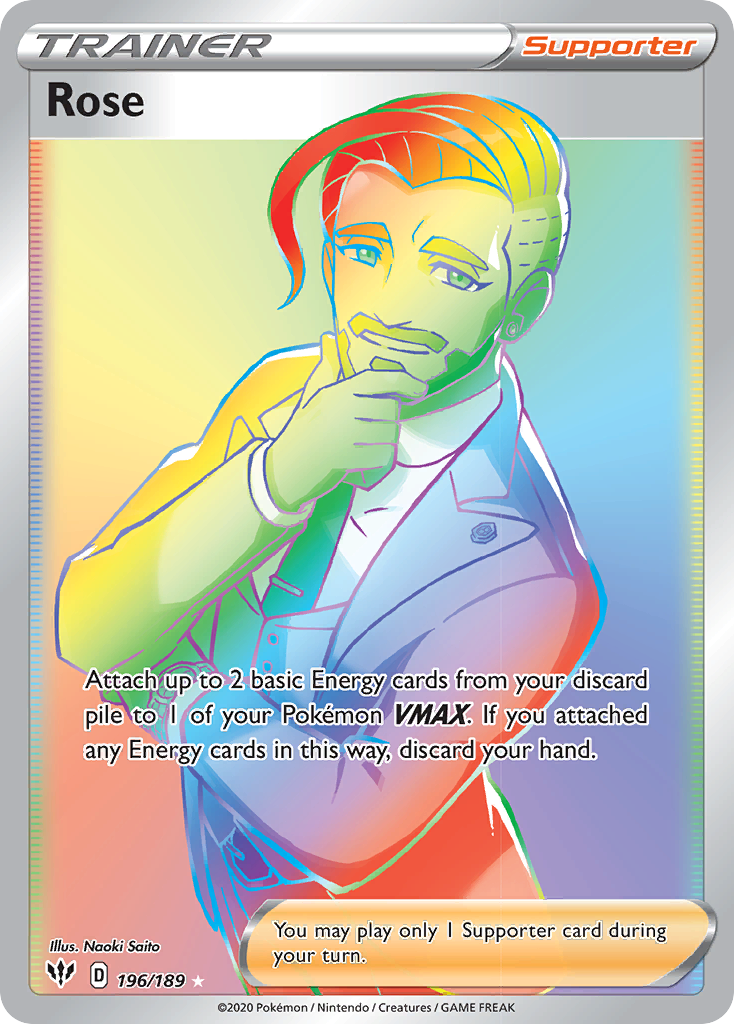 Rose (196/189) [Sword & Shield: Darkness Ablaze] | Infinity Cards & Collectibles