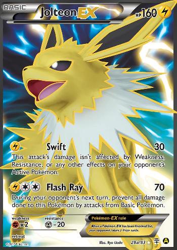 Jolteon EX (28a/83) (Alternate Art Promo) [XY: Generations] | Infinity Cards & Collectibles
