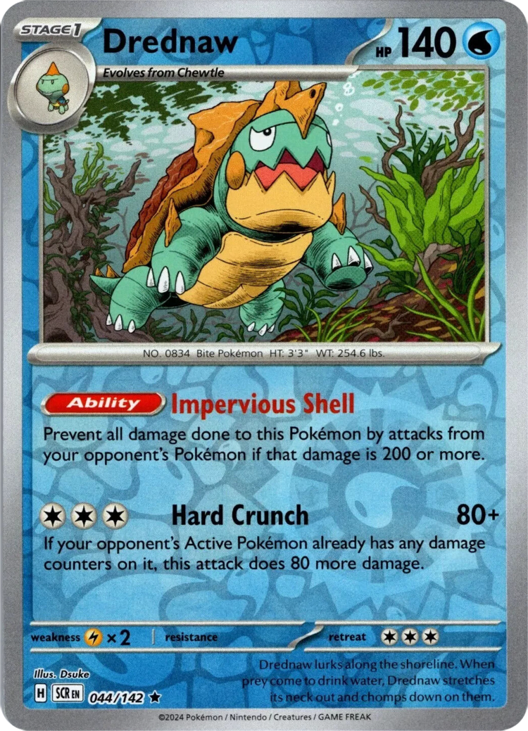 Drednaw (044/142) [Scarlet & Violet: Stellar Crown] | Infinity Cards & Collectibles