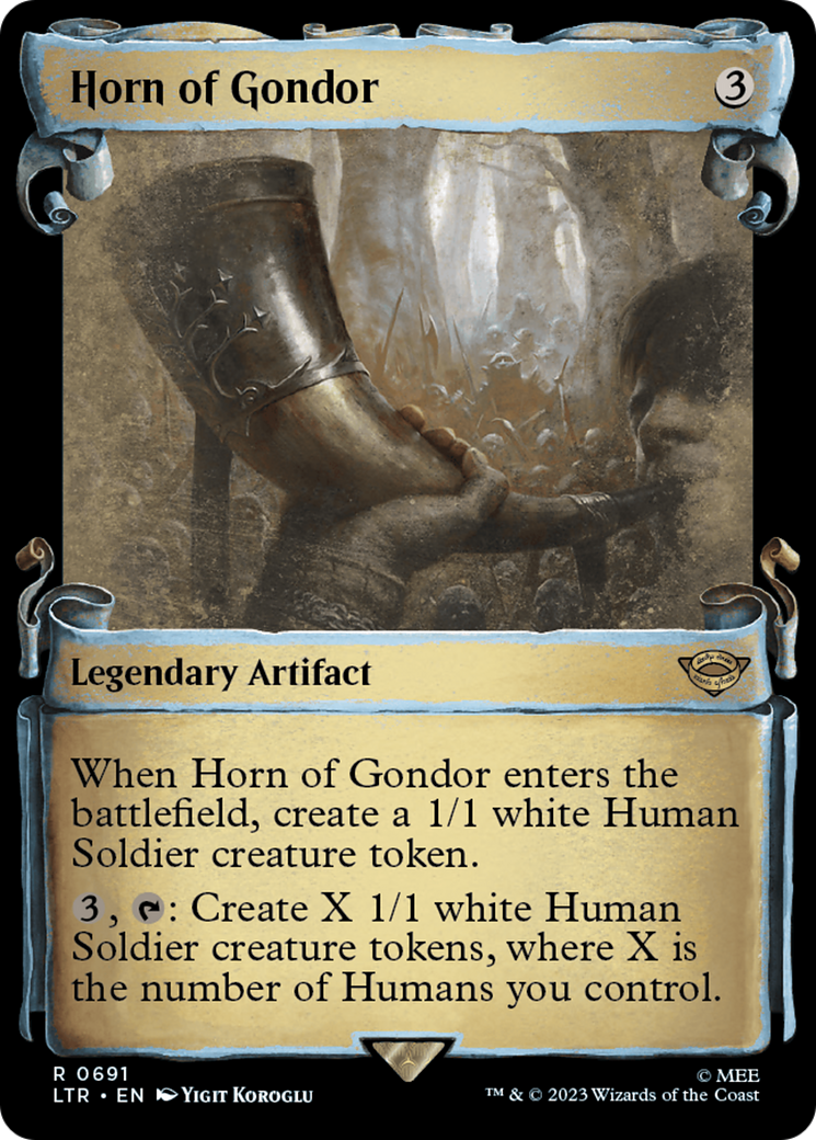 Horn of Gondor [The Lord of the Rings: Tales of Middle-Earth Showcase Scrolls] | Infinity Cards & Collectibles