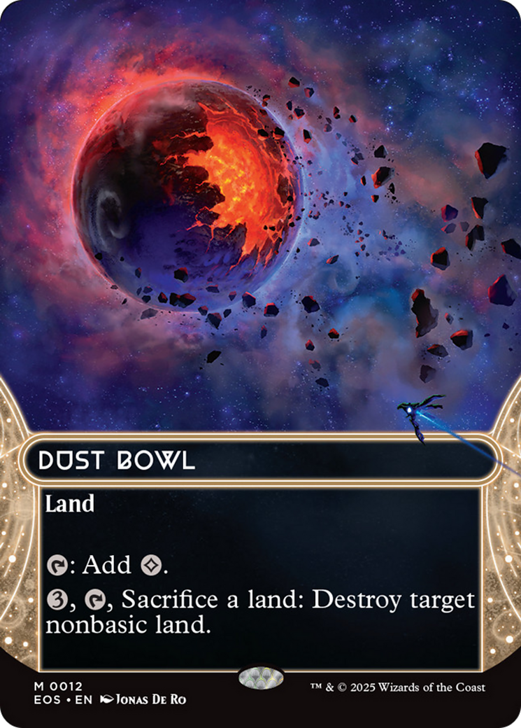Dust Bowl (0012) (Borderless) [Edge of Eternities: Stellar Sights] | Infinity Cards & Collectibles