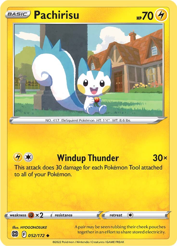Pachirisu (052/172) [Sword & Shield: Brilliant Stars] | Infinity Cards & Collectibles