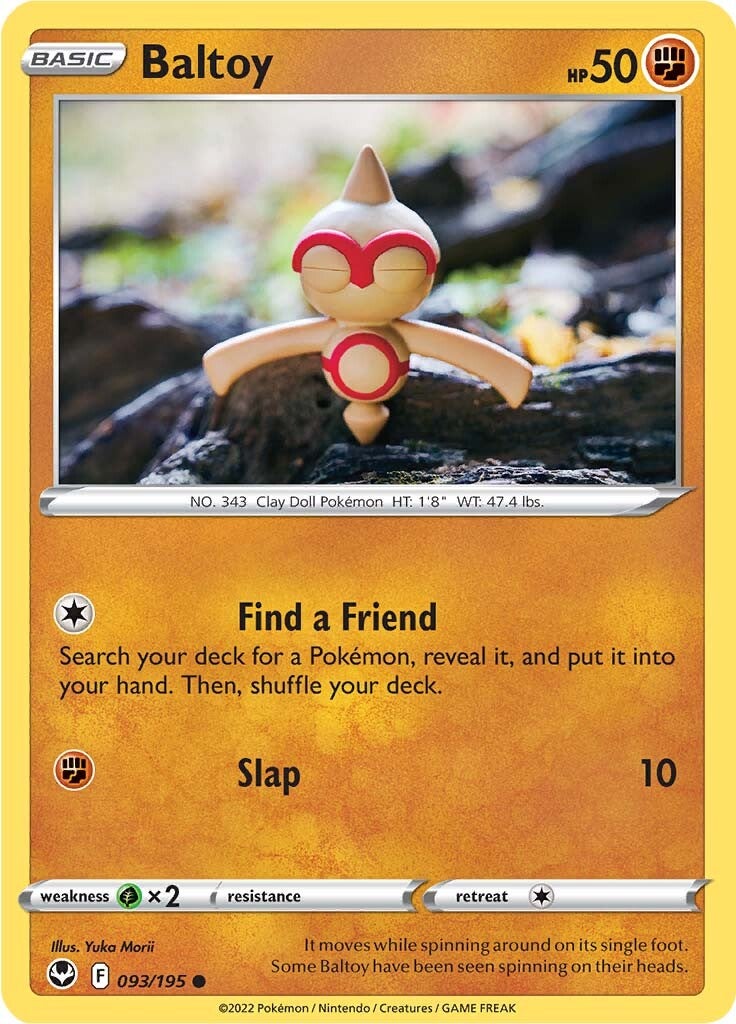 Baltoy (093/195) [Sword & Shield: Silver Tempest] | Infinity Cards & Collectibles