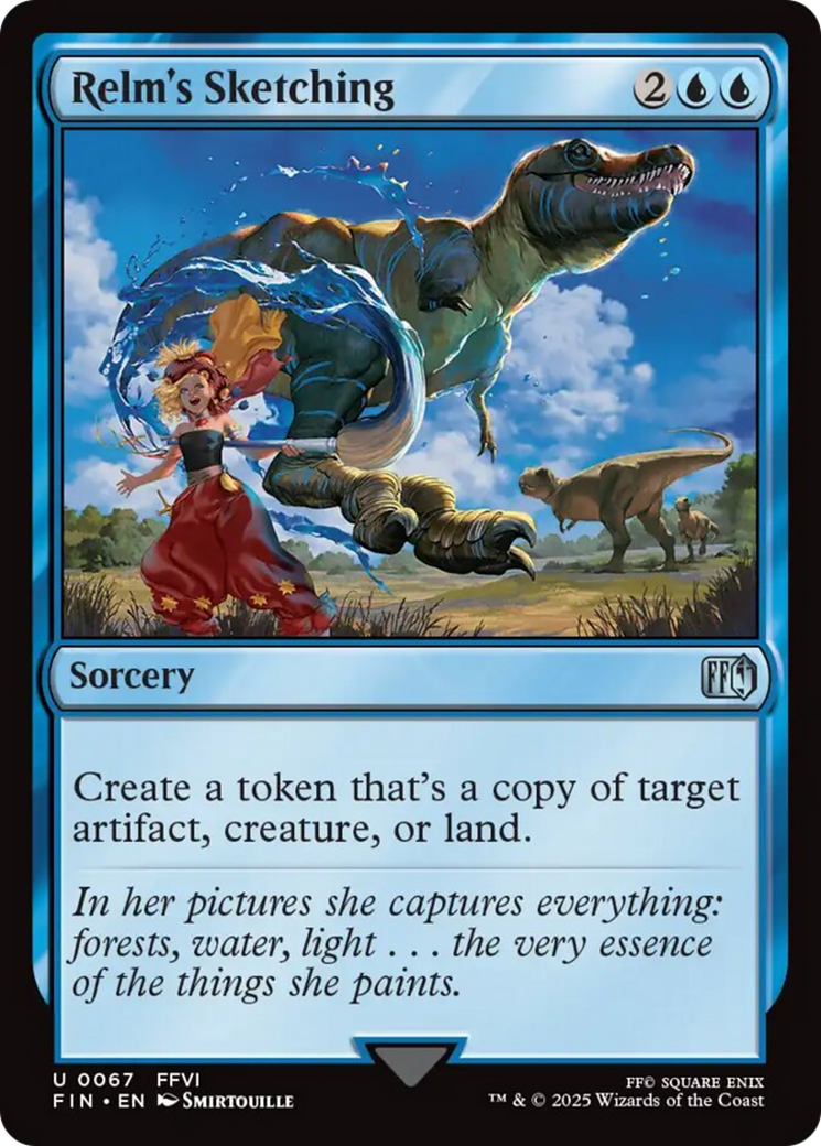 Relm's Sketching [FINAL FANTASY] | Infinity Cards & Collectibles