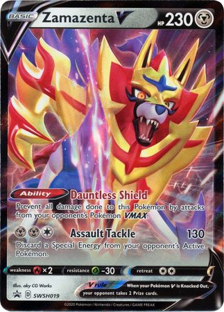 Zamazenta V (SWSH019) [Sword & Shield: Black Star Promos] | Infinity Cards & Collectibles