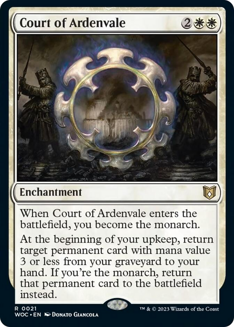Court of Ardenvale [Wilds of Eldraine Commander] | Infinity Cards & Collectibles