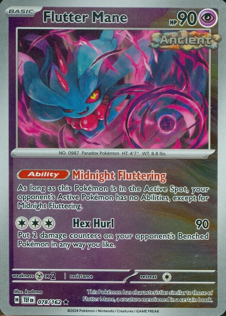 Flutter Mane (078/162) [Scarlet & Violet: Temporal Forces] | Infinity Cards & Collectibles