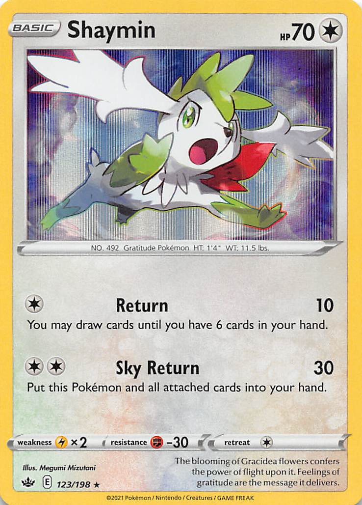 Shaymin (123/198) [Sword & Shield: Chilling Reign] | Infinity Cards & Collectibles