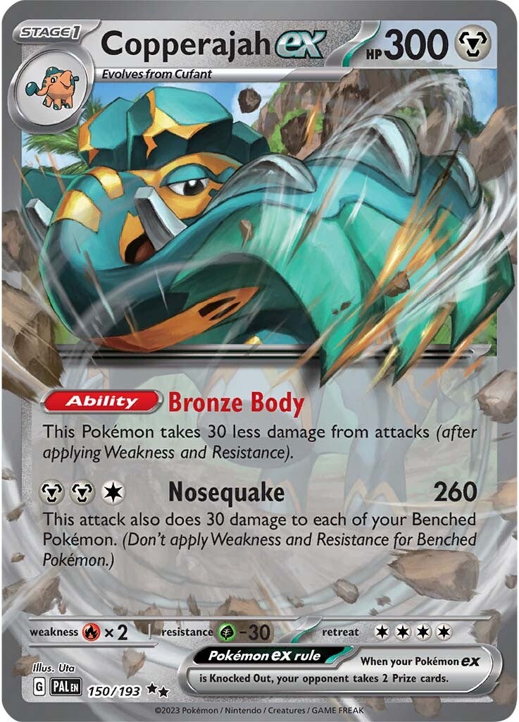 Copperajah ex (150/193) [Scarlet & Violet: Paldea Evolved] | Infinity Cards & Collectibles