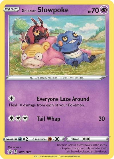 Galarian Slowpoke (SWSH126) [Sword & Shield: Black Star Promos] | Infinity Cards & Collectibles