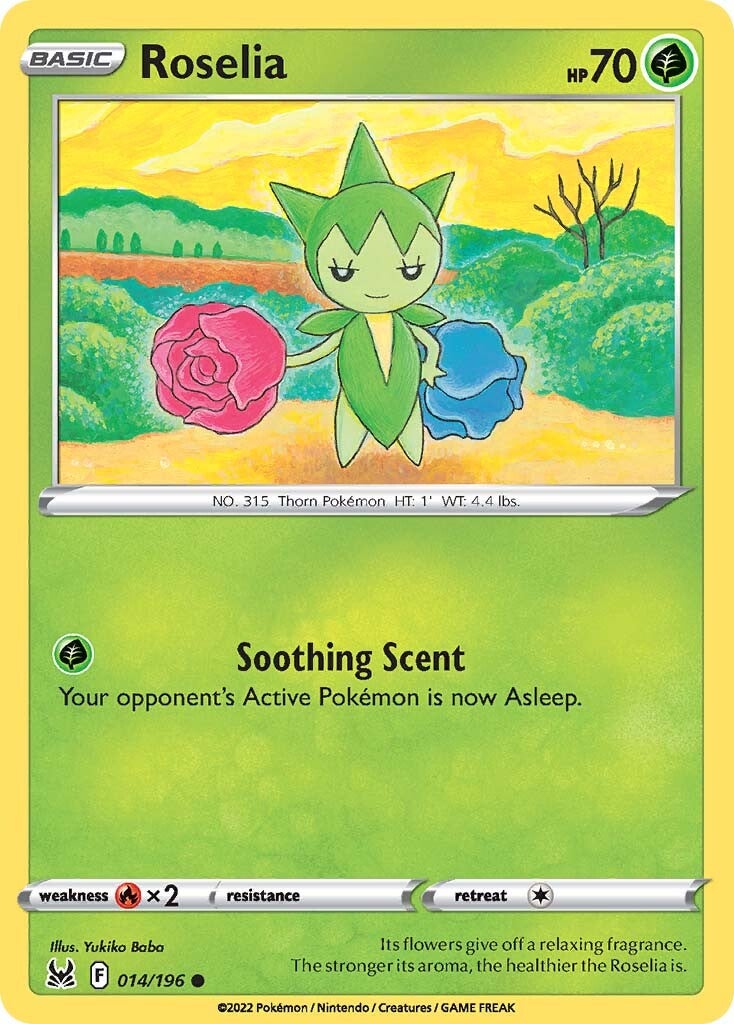 Roselia (014/196) [Sword & Shield: Lost Origin] | Infinity Cards & Collectibles