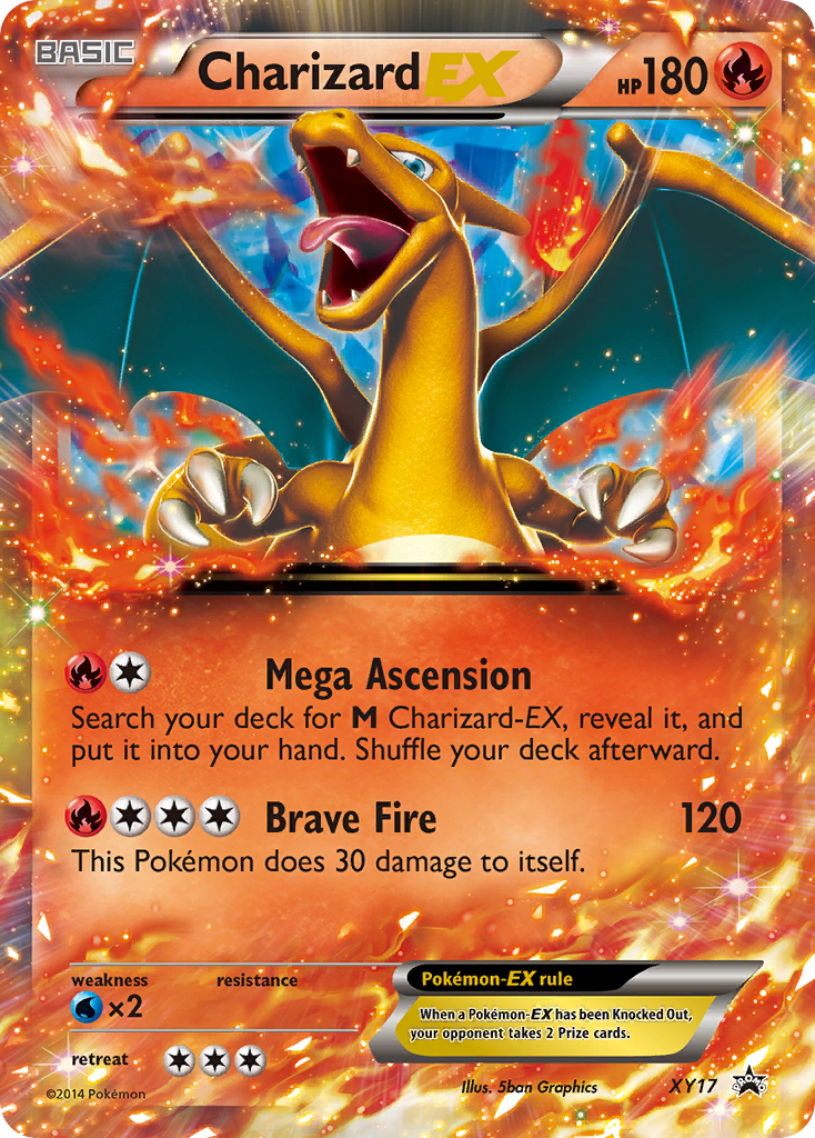 Charizard EX (XY17) [XY: Black Star Promos] | Infinity Cards & Collectibles