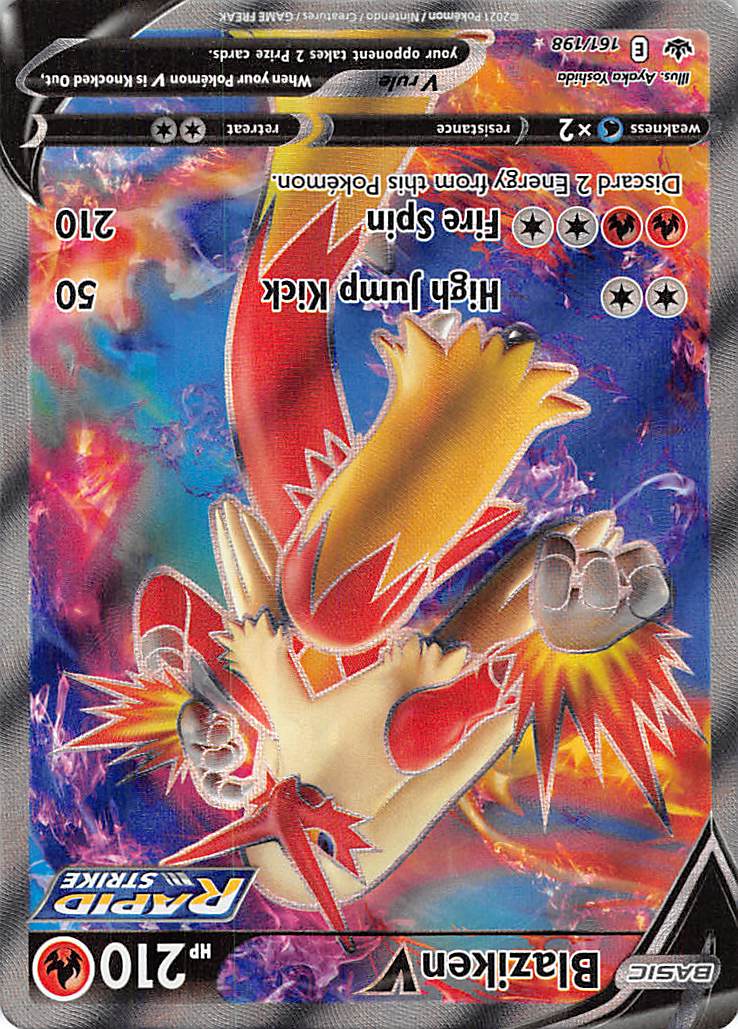 Blaziken V (161/198) [Sword & Shield: Chilling Reign] | Infinity Cards & Collectibles