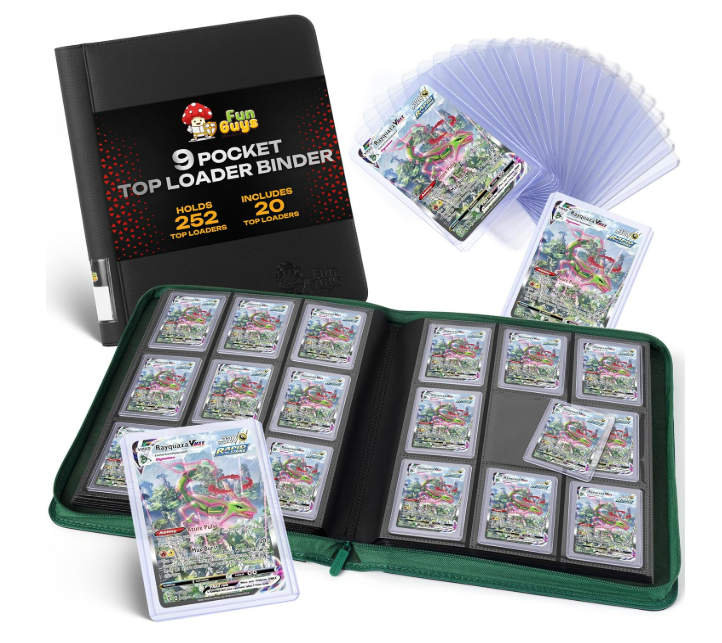 FunGuys Ultra Guard Toploader Binder - 9 pocket