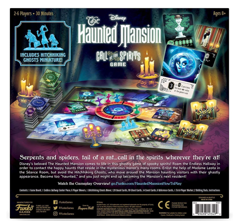 Disney The Haunted Mansion – Call of The Spirits Board Game