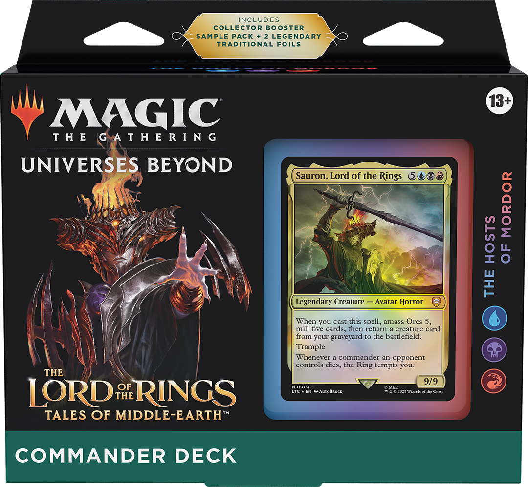 MTG - The Lord of the Rings: Tales of Middle-Earth - The Hosts of Mordor Commander Deck