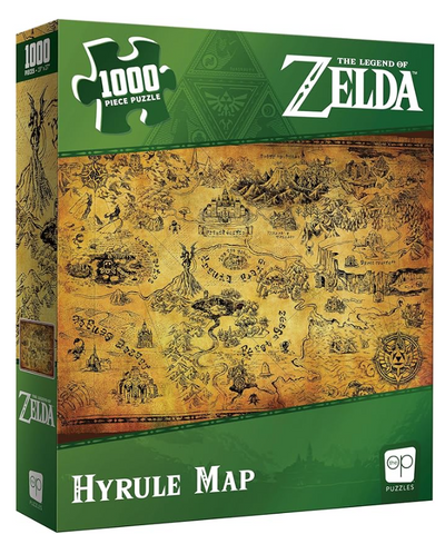 The Legend of Zelda Hyrule Map - Puzzle
