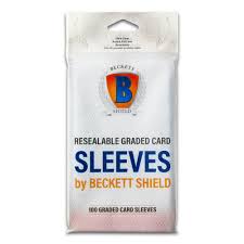 Beckett Shield Graded card Sleeves