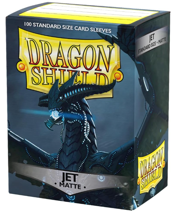 Dragon Shield Sleeves - Dual Matte Jet 100ct