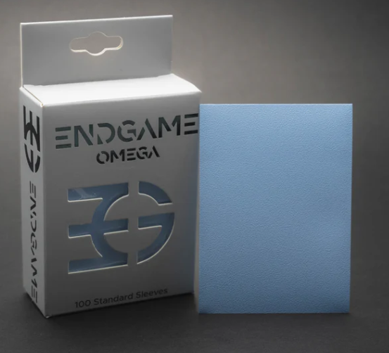 ENDGAME: OMEGA Standard Size Sleeves - Kyanite Blue (100 Count)