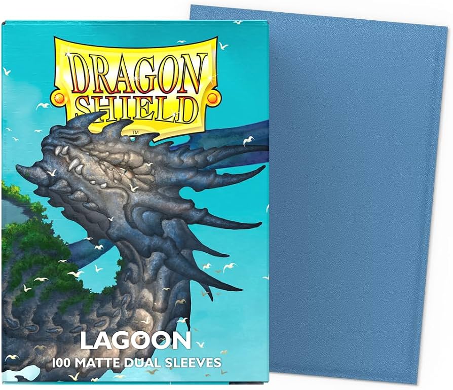 Dragon Shield Sleeves - Matte Lagoon (100ct)