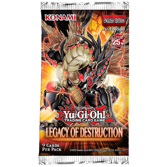 Yu-Gi-Oh - Legacy of Destruction Booster pack